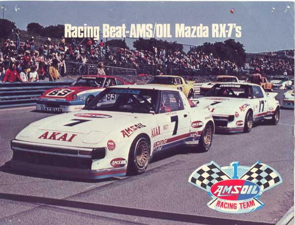 Racing Beat Amsoil Mazda RX-7's